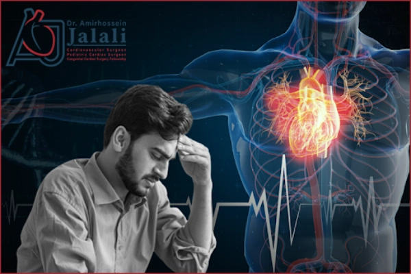 تاثیر استرس بر قلب